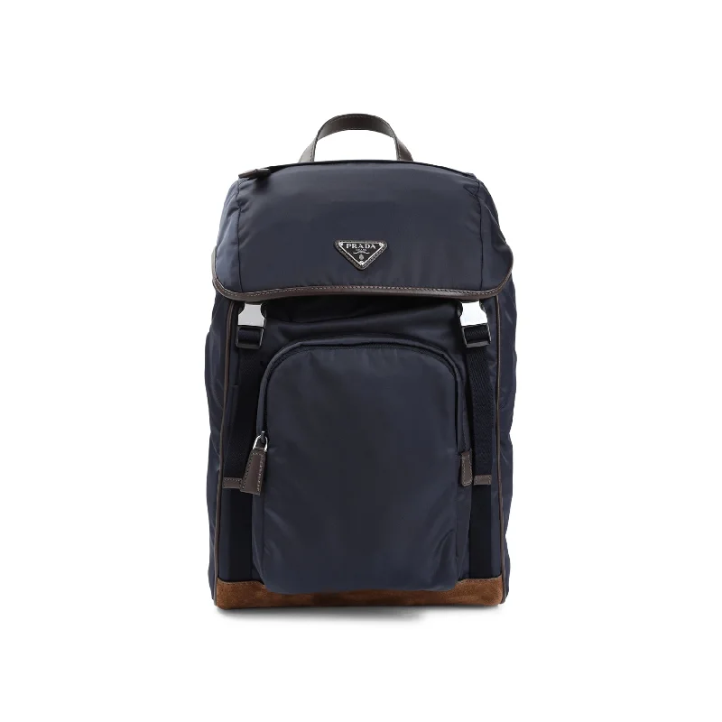 Prada Men Prada Polyamide Backpack