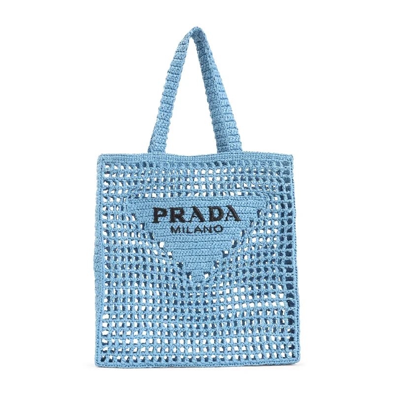 Prada Women Prada Crochet Tote Bag