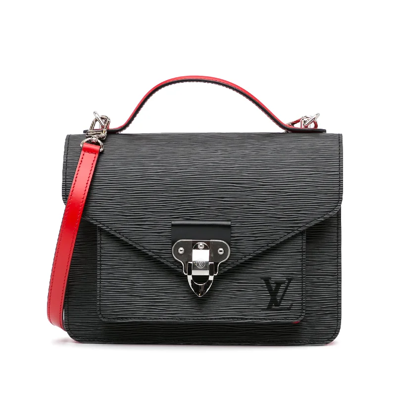 Louis Vuitton Neo Monceau Black Epi