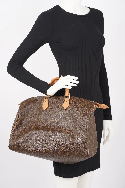 Louis Vuitton Womens Speedy Monogram Canvas 35