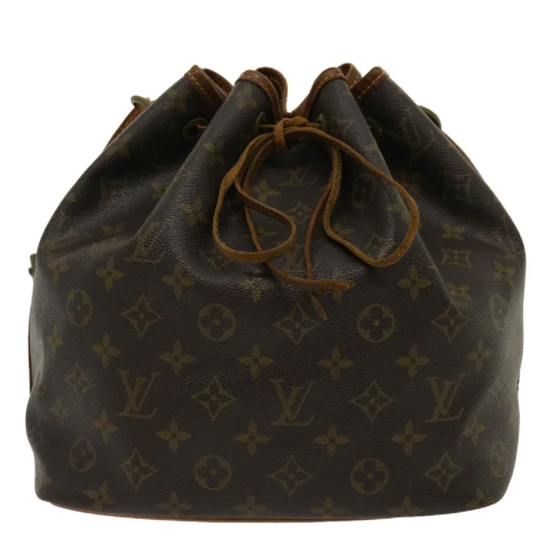 Louis Vuitton Brown Canvas Petit Noe shoulder bag