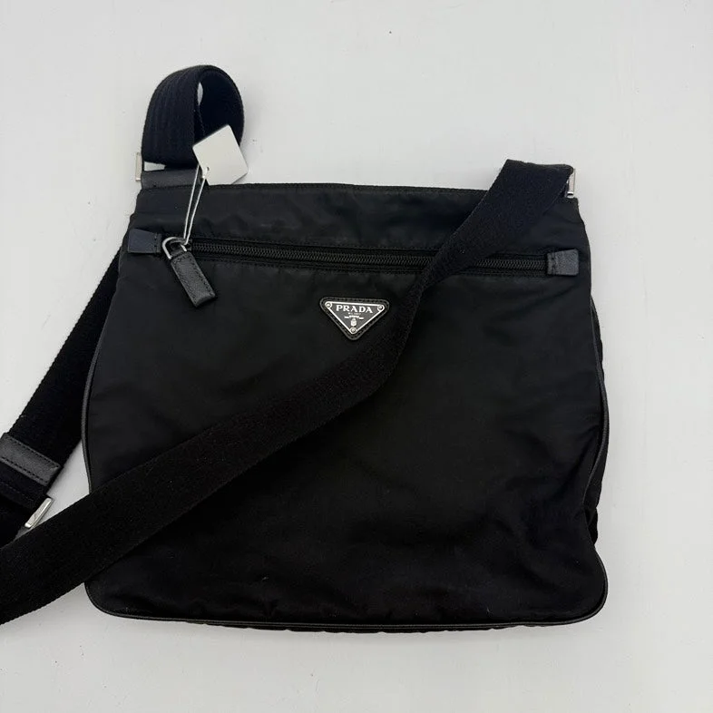 Prada Nylon Black Crossbody Bag Medium