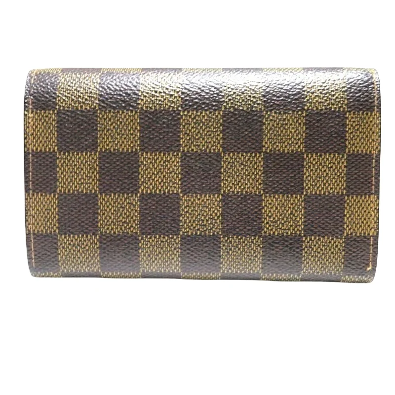 Louis Vuitton Brown Canvas Tresor wallet accessories