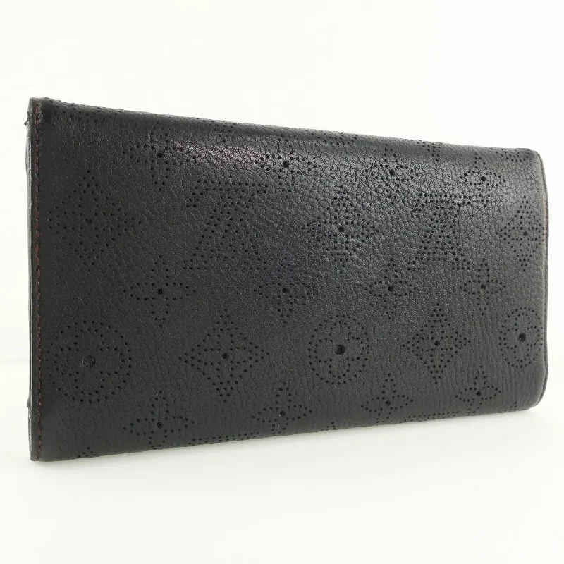 Louis Vuitton Black Leather Amelia wallet accessories