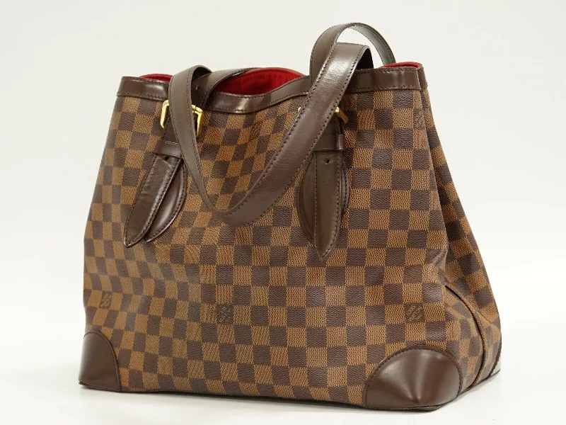 Louis Vuitton Brown Canvas Hampstead handbag bag