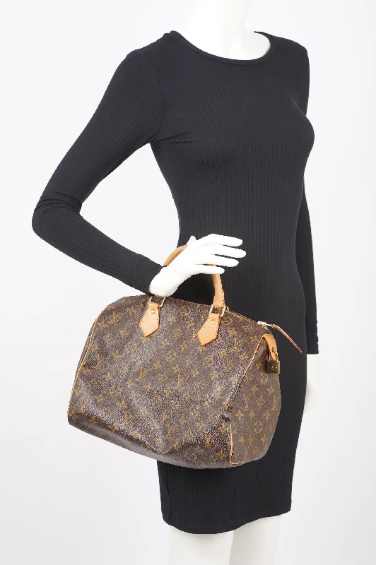 Louis Vuitton Womens Speedy Monogram 30