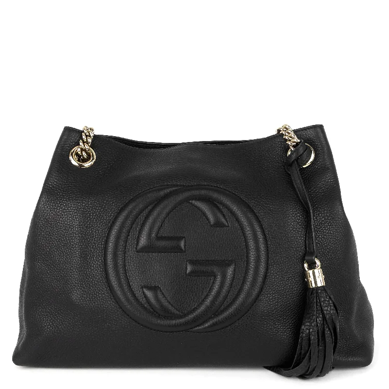 Soho Chain Medium Calf Leather Bag