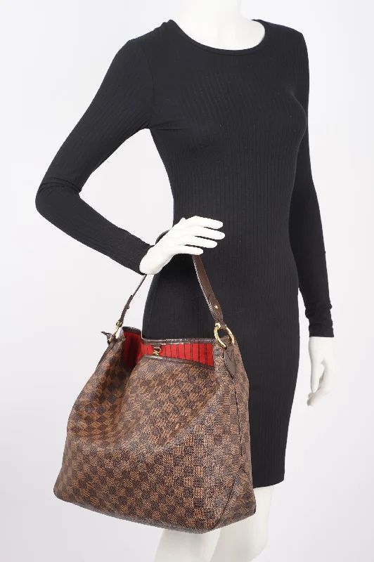 Louis Vuitton Womens Delightful Damier Ebene PM