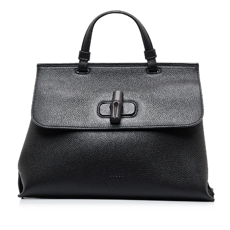 Gucci Bamboo Daily Medium Black