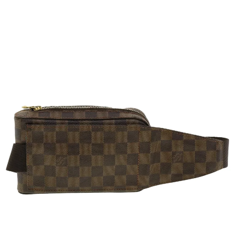 Louis Vuitton Brown Canvas Geronimos shoulder bag