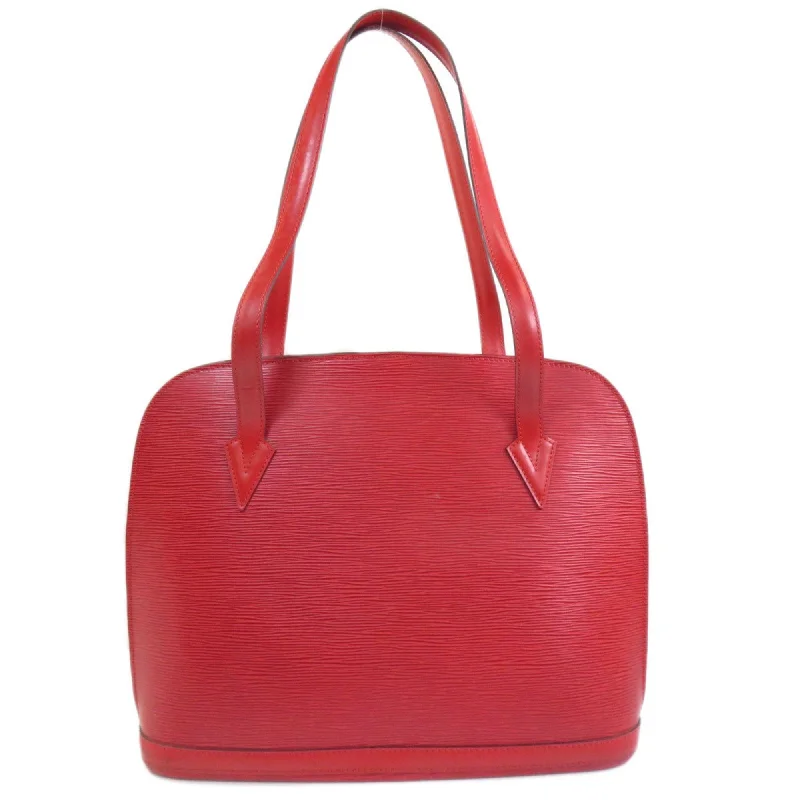 Louis Vuitton Red Leather Lussac shoulder bag