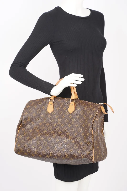 Louis Vuitton Womens Speedy Monogram Canvas 40