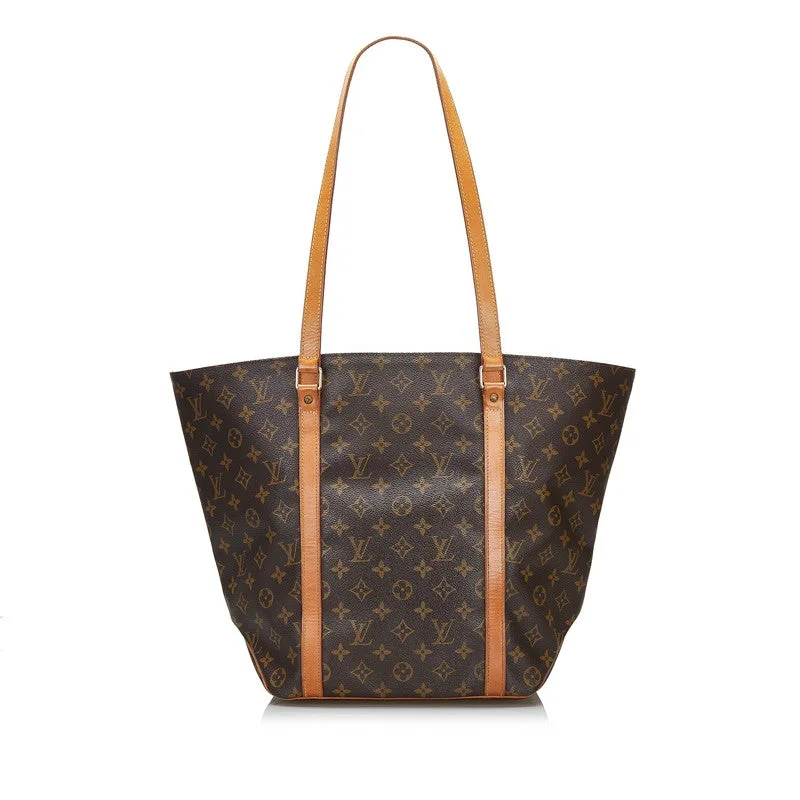 Louis Vuitton Brown Canvas SAC SHOPPING handbag bag