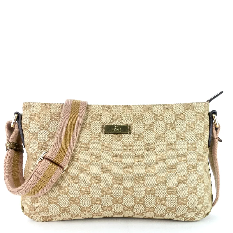 GG Canvas Web Crossbody Bag