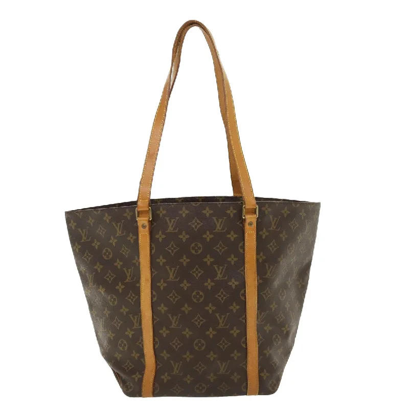 Louis Vuitton Brown Canvas SAC SHOPPING shoulder bag