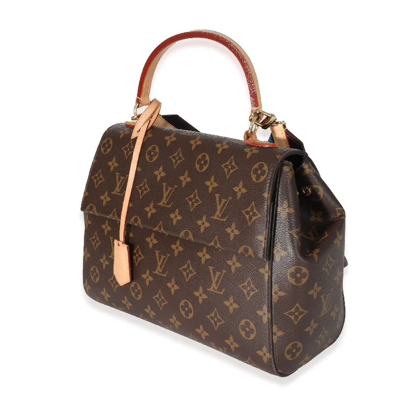 Louis Vuitton Monogram Canvas Blue Glacial Cluny MM