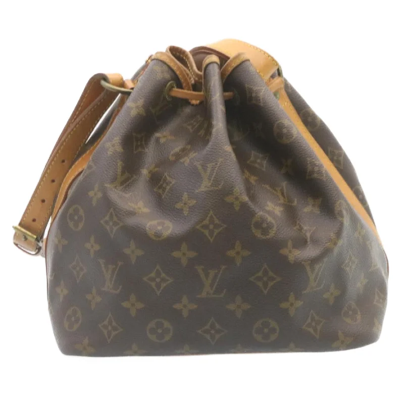 Louis Vuitton Brown Canvas Petit Noe shoulder bag