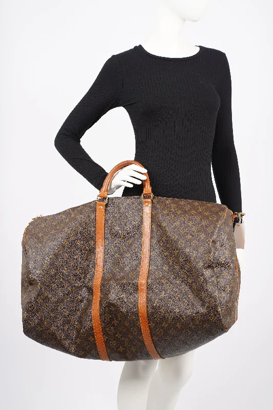 Louis Vuitton Womens Vintage Keepall Bandouliere Monogram 60