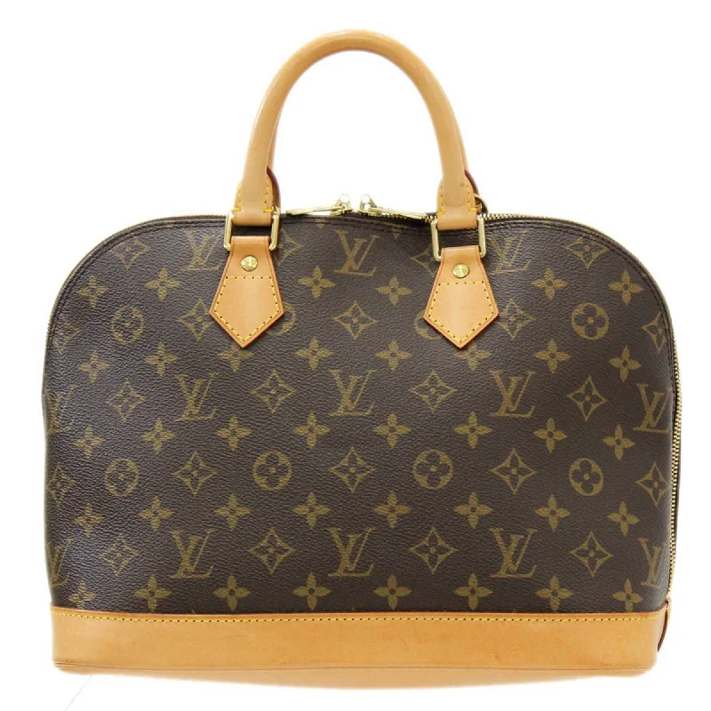 Louis Vuitton Brown Canvas Alma handbag bag