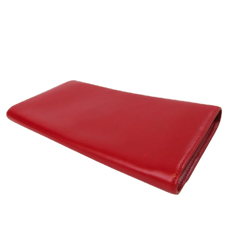 Louis Vuitton Red Leather Opera clutch bag