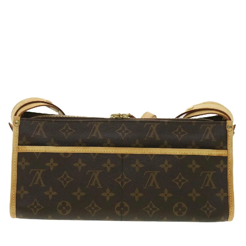 Louis Vuitton Brown Canvas Popincourt shoulder bag