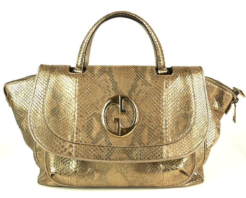 1973 Python Skin Medium Bag