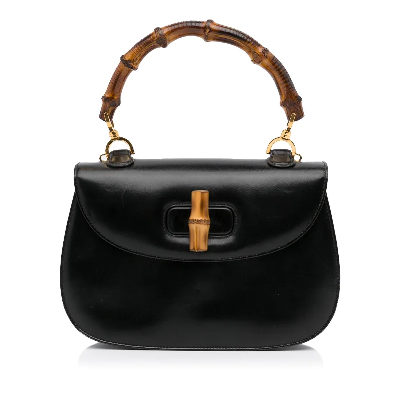 Gucci Bamboo Night Black Leather