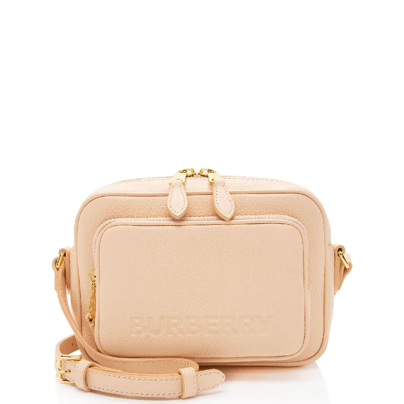 Burberry Grained Calfskin Small Camera Bag (SHF-Vj0hR8)