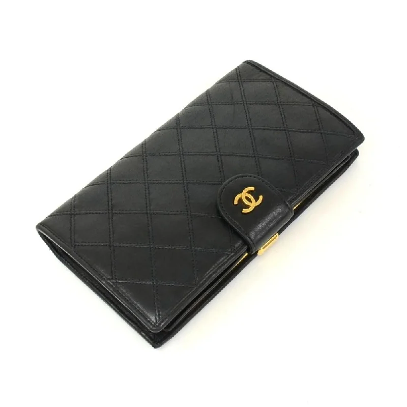 Quilted Leather Wallet