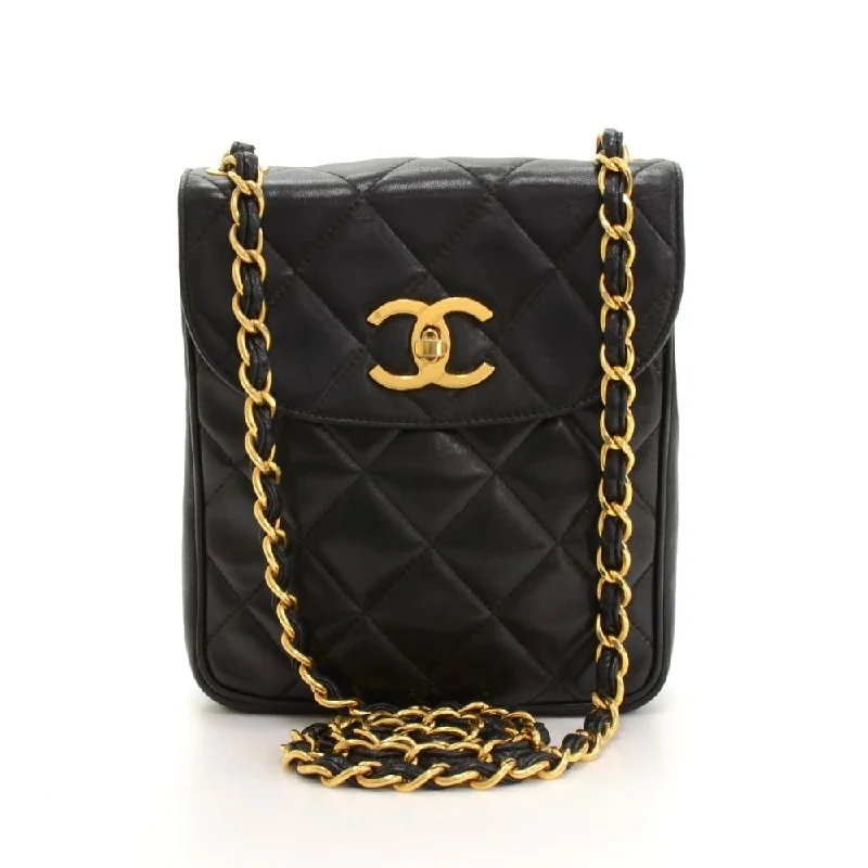 Quilted Lambskin Leather Bag