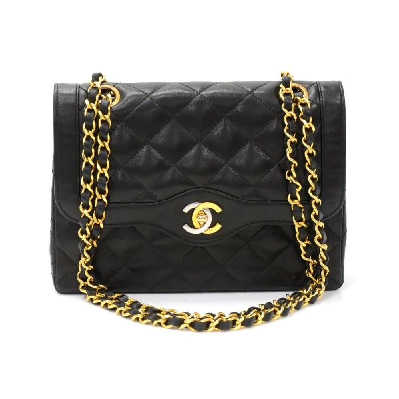 Double Flap Quilted Lambskin Leather Bag