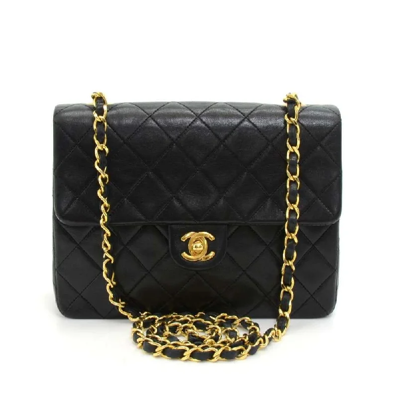 Quilted Lambskin Leather Bag