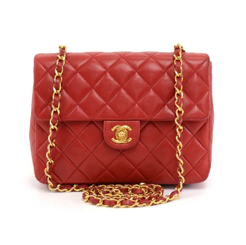 Quilted Lambskin Leather Bag