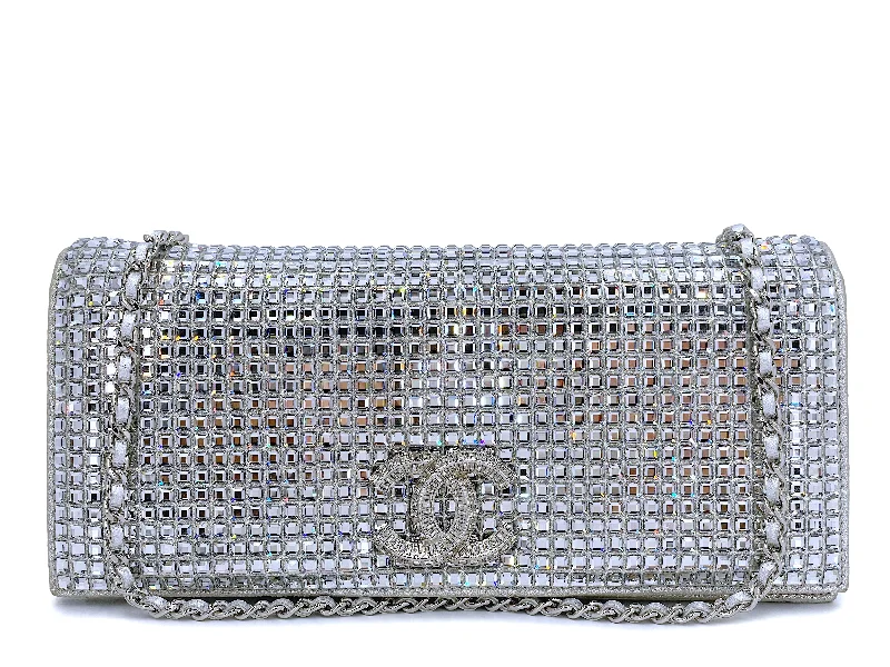 Limited Chanel 15C Paris-Dubai Strass Crystals EW Clutch Flap Bag