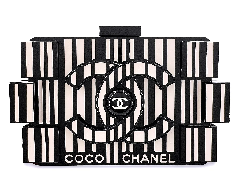 Chanel 2014 Boy Brick Barcode Lego Minaudière Clutch Bag Supermarket