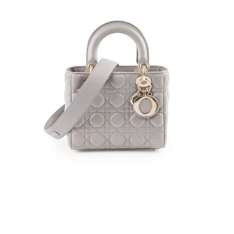 Christian Dior Small Lady Dior ABC Grey