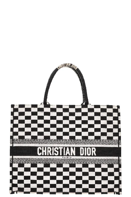 CHRISTIAN DIOR Book Tote Check