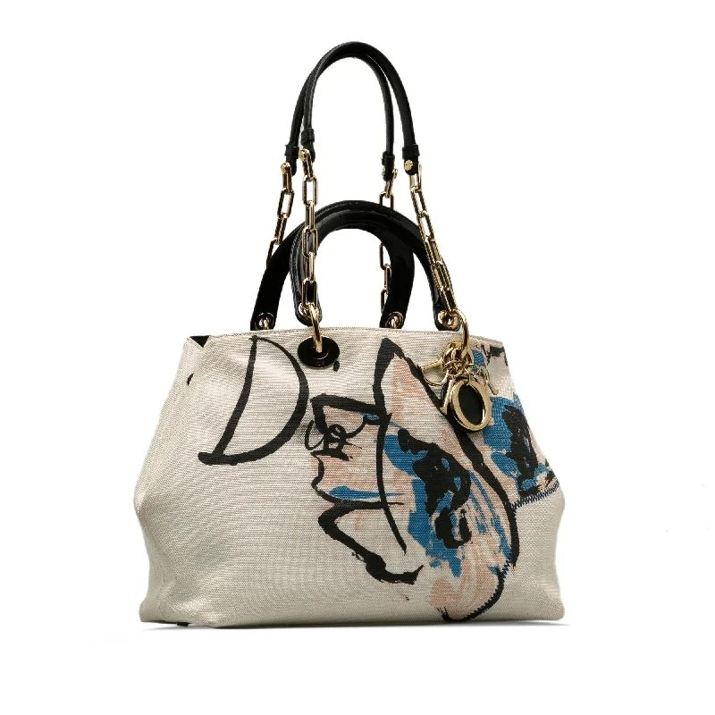 Dior Canvas Diorissimo Satchel (Y4SLbq)